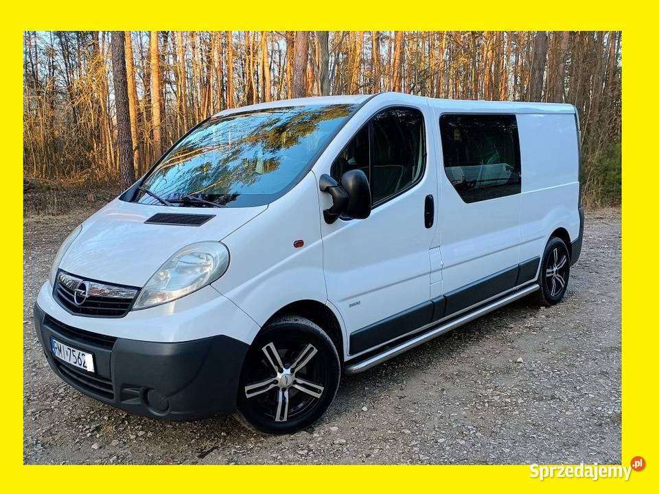 Vivaro 20 CDTI Dubel Kabina Brygadówka Klima srebrny Mielec