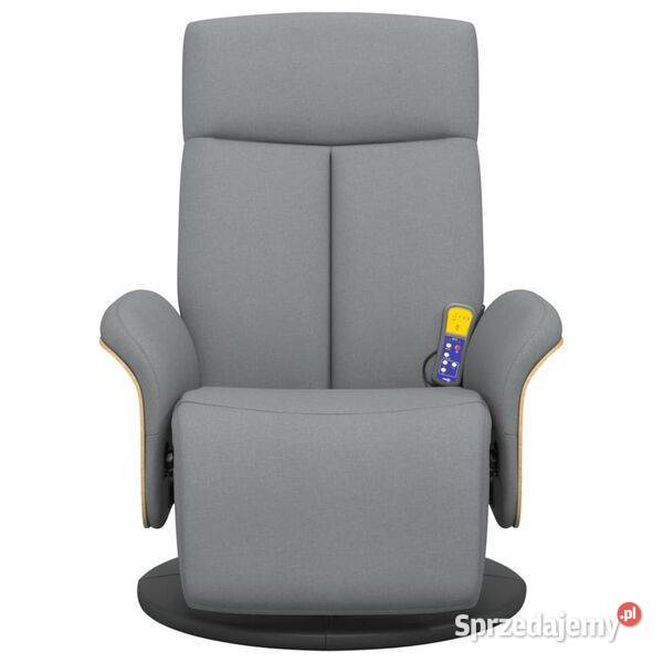 vidaXL Rozkładany fotel masujący z podnóżkiem Warszawa