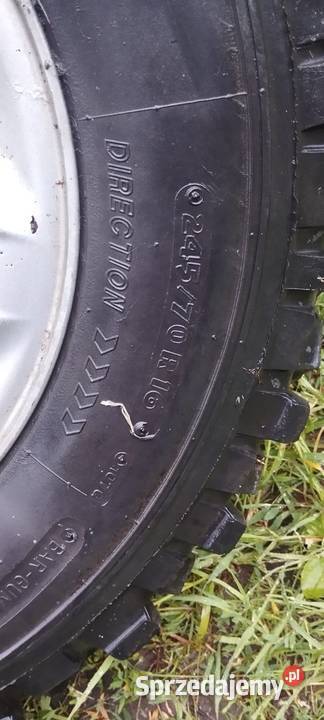 Koła Alufelgi 245x70 R16 Opel Frontera Nowa Dęba
