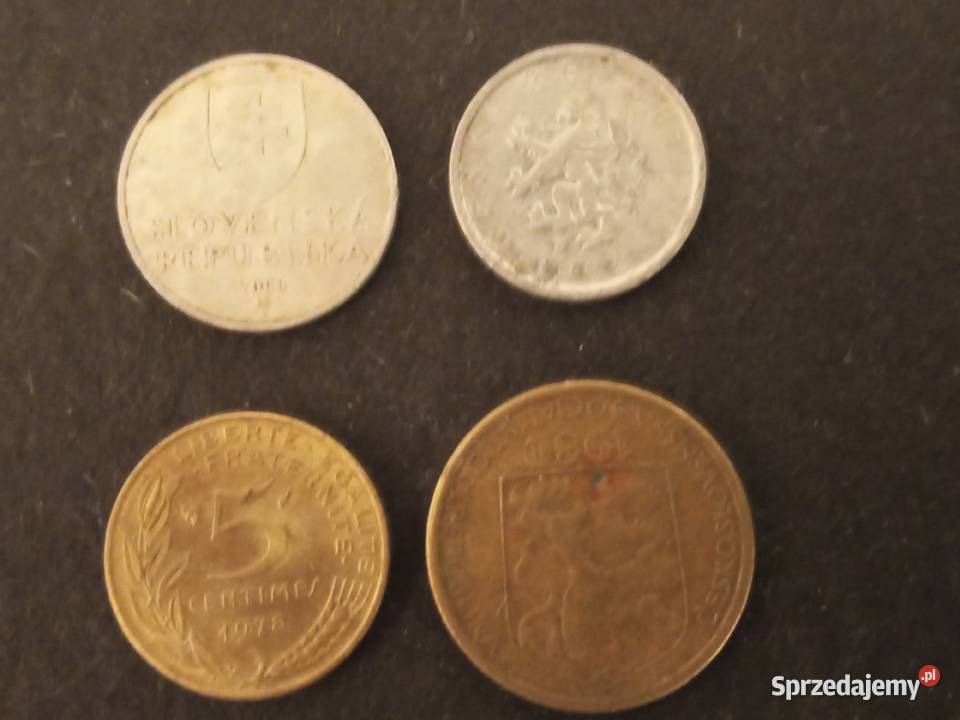 Monety zagraniczne Szczecinek sprzedam