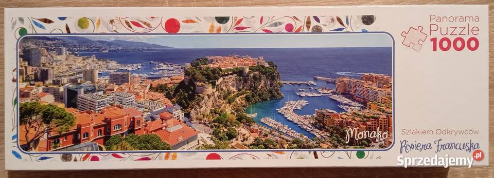 Puzzle Szlakiem odkrywców Riwiera Francuska Puzzle Poznań