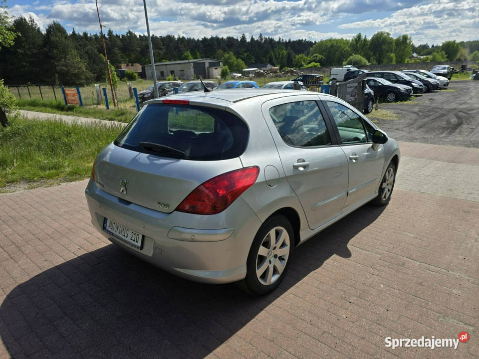 Peugeot 308 Peugeot 308 16 benzyna z niskim komputer pokładowy Cielcza