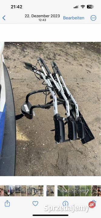 Bagażnik rowerowy mocowany na hak Białystok sprzedam