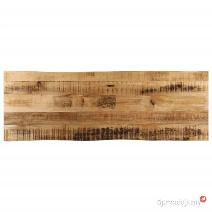 Blat stołu z naturalną krawędzią 140x40x25 Warszawa