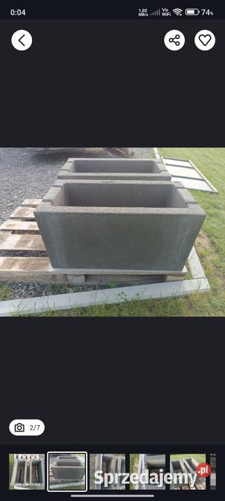 Gazony doniczki na kwiaty Markowa