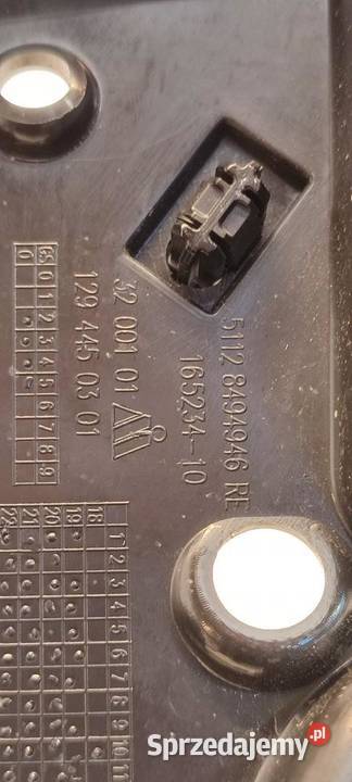 BMW F44 218I ŚLIZG ZDERZAKA PRAWY TYŁ 8494946