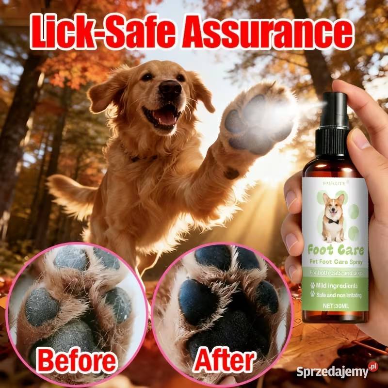 Spray Ochronno Nawilżający Psów i Kotów na Łapki Płock