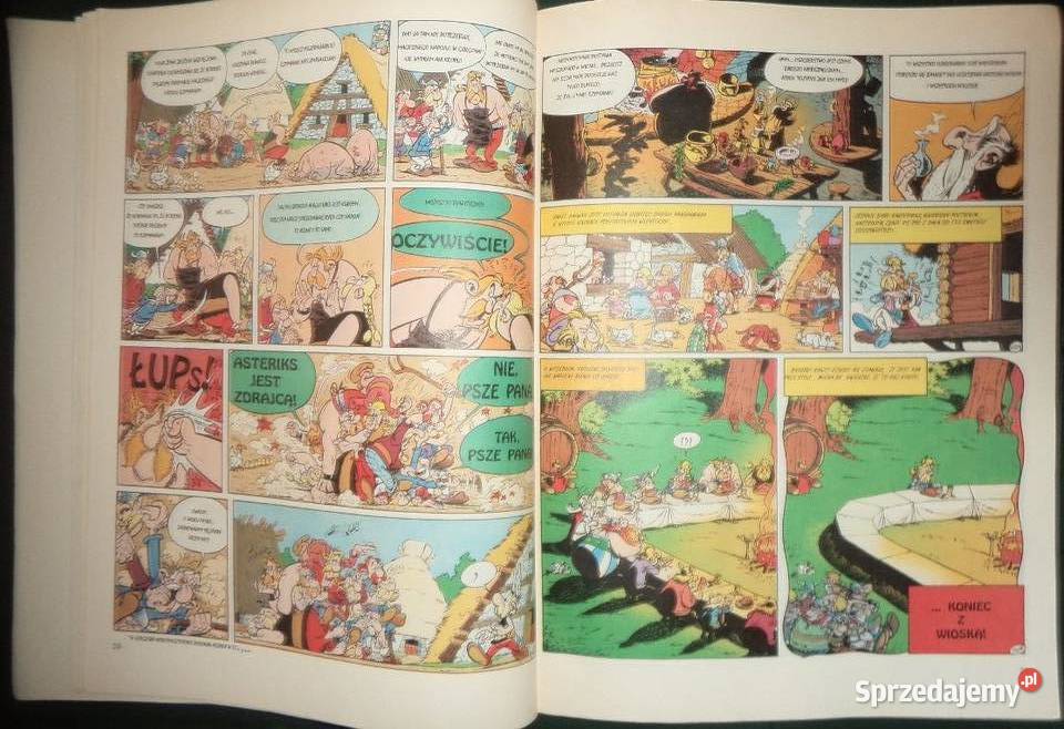 7x komiksy Asteriks i Obeliks 9293 nie Kajko i Rzeszów