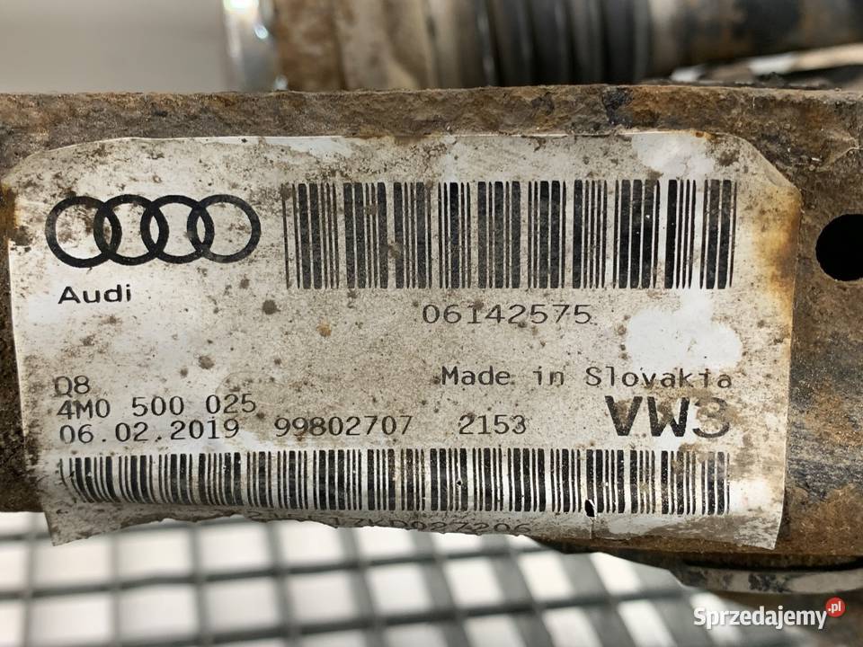 BELKA TYŁ AUDI Q8 SUV TYLNA ZAWIESZENIA sprzedam