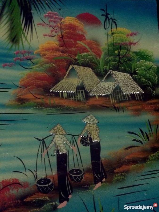 Plakietka Wietnam Dekoracje i ozdoby Dąbrowa Górnicza