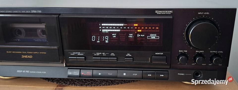 Denon deck DRM700 trzy głowicowy Warszawa sprzedam