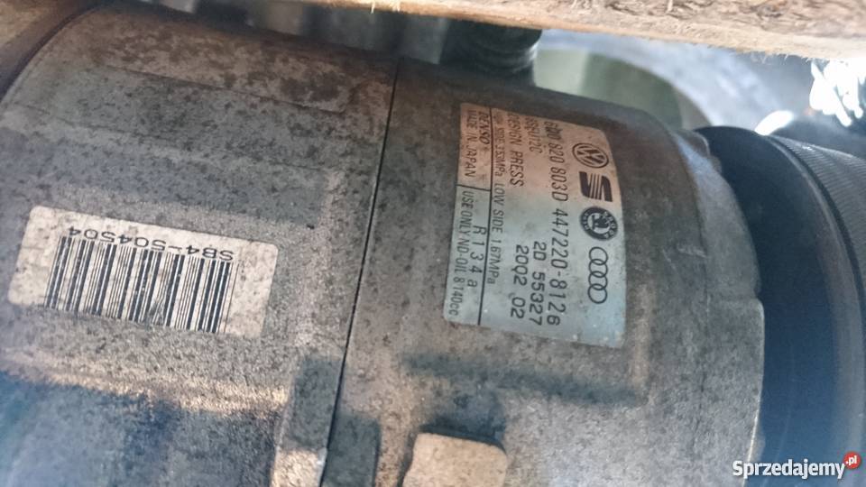 sprężarka klimy 600 820 803D osobowe