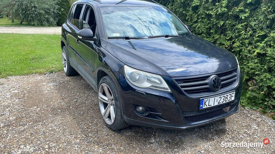 Vw tiguan 5n 2008r uszkodzony Wilkowisko sprzedam