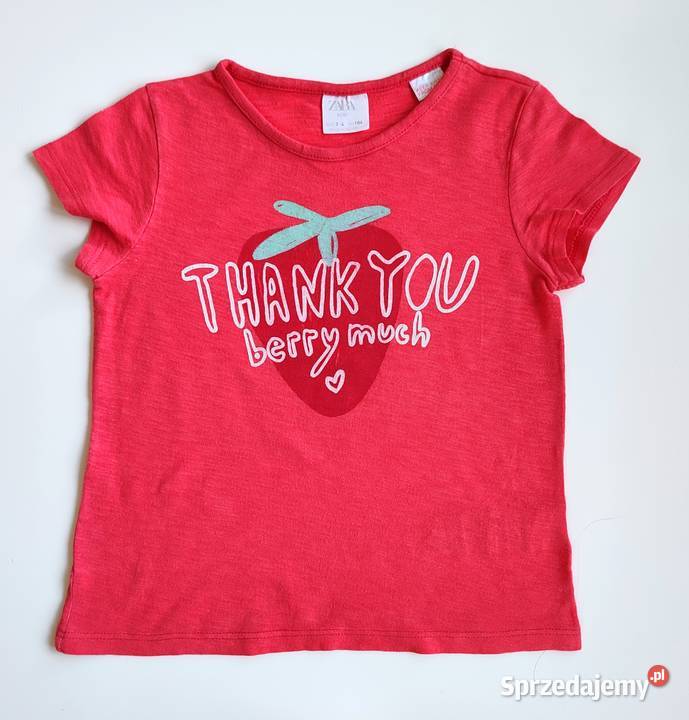 Koszulka Thank You berry much Zara 104 Katowice
