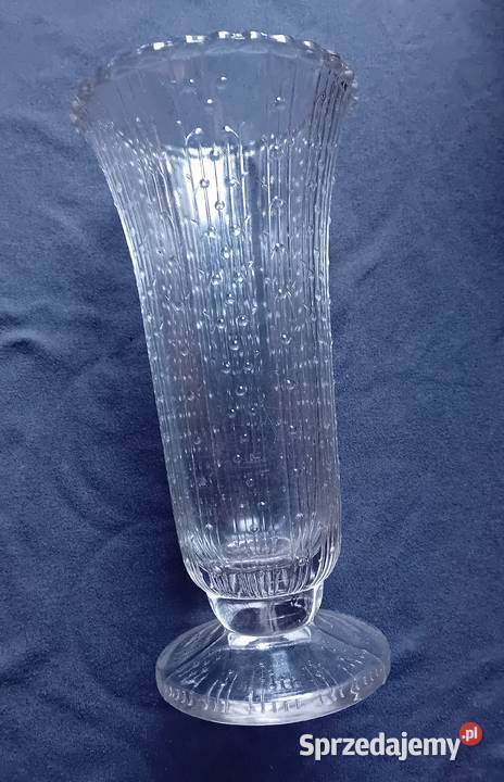 Wazon Mid Century Modern Sklo Union Bohemia lata Porcelana i szkło sprzedam