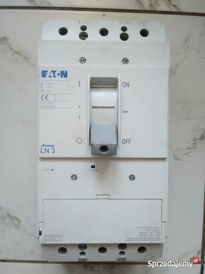 Rozłącznik mocy 3P 400A LN3400l EATON wielkopolskie