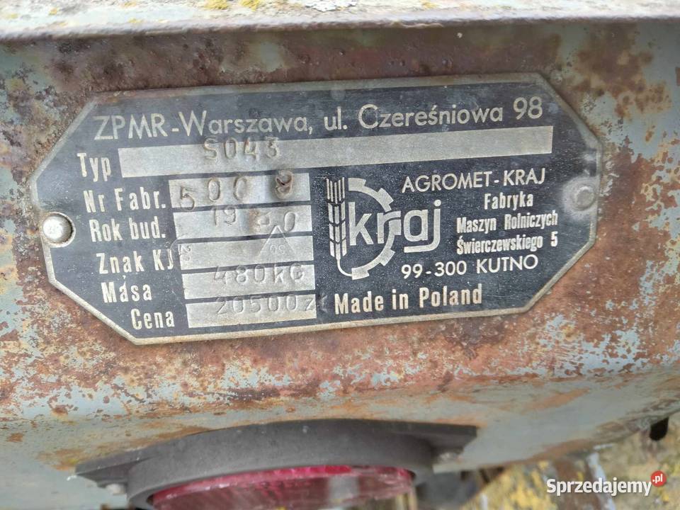 Siewnik Poznaniak 25m pomorskie Dzierzgoń sprzedam