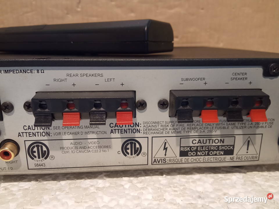 JBL ESC200 komplet z pilotem i transformatorem