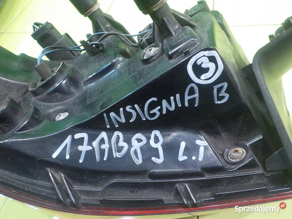 OPEL INSIGNIA B 16 CDTI 18r lampa lewa tyl Suków