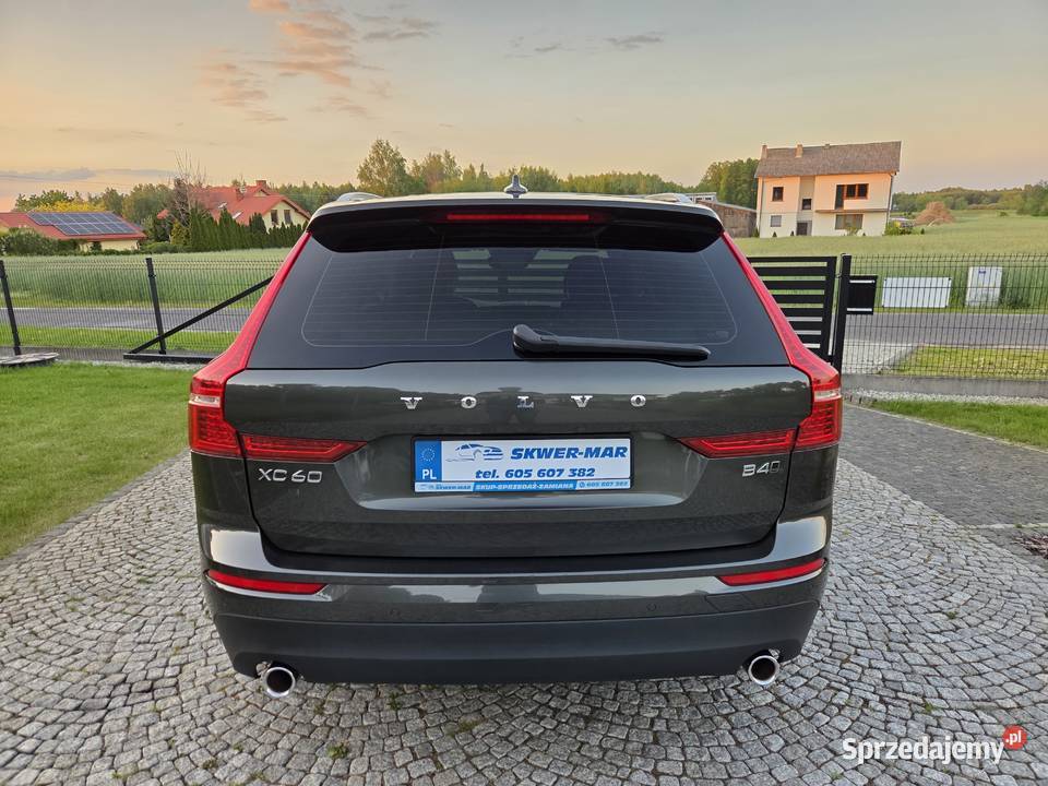 VOLVO XC60 SalonPL 1WŁ 2019XI 20D B4 MILD HYBRID światła do jazdy dziennej Sieradz