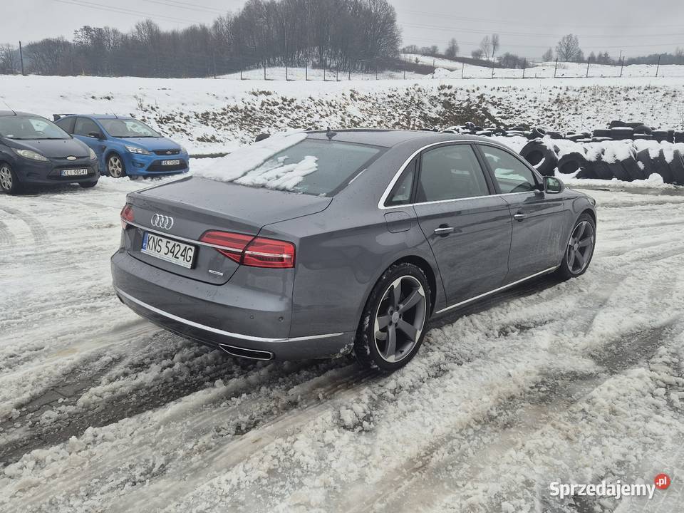 AUDI A8 MATRIX Kamera 360 Noktowizor Masarz x4 Nowy Sącz