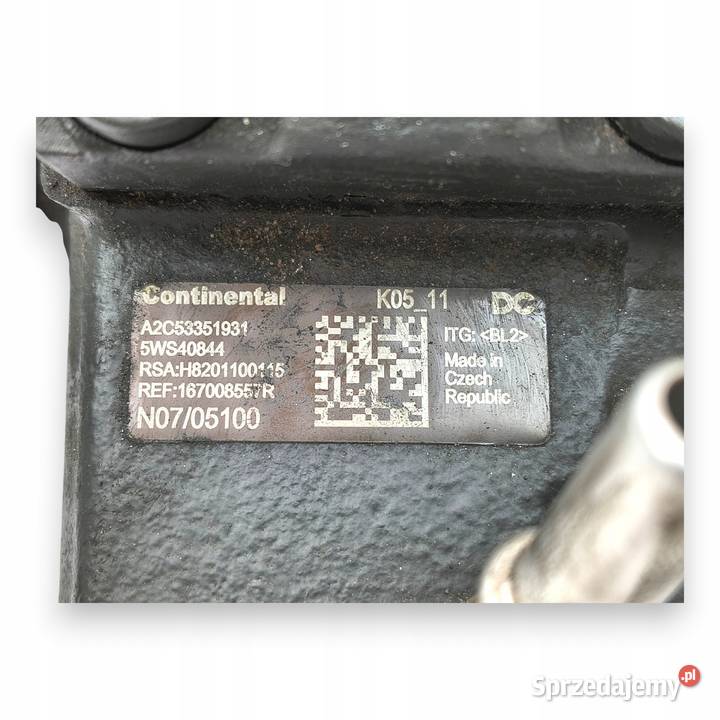 POMPA WTRYSKOWA Renault Megane IV Clio 15 dCi lubelskie Chełm sprzedam