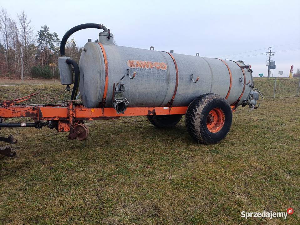 Beczkowóz beczka asenizacyjna szambiarka Kaweco Joskin pomorskie Stężyca sprzedam