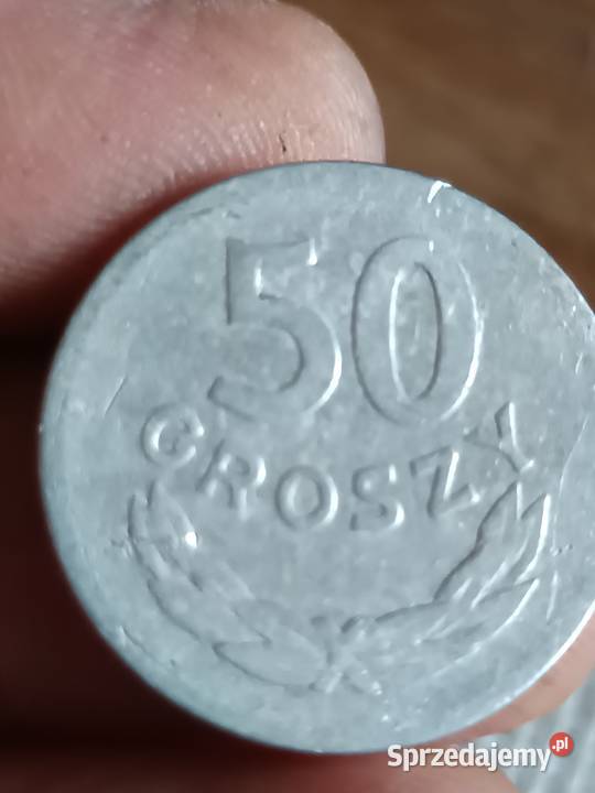 Sprzedam 50 groszy 1949 lekka skrętka Numizmatyka Chełm