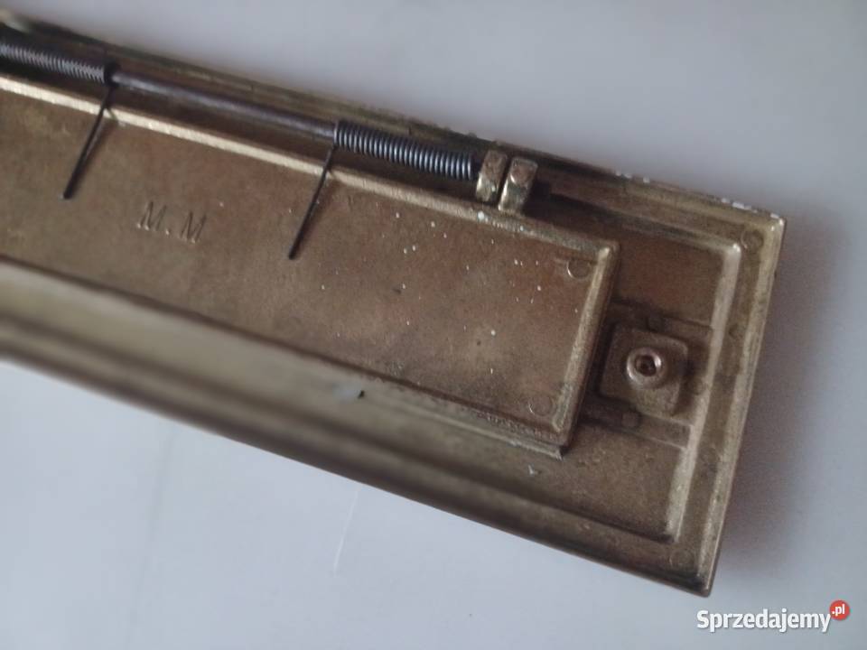 Wrzutka na listy Mosiądz