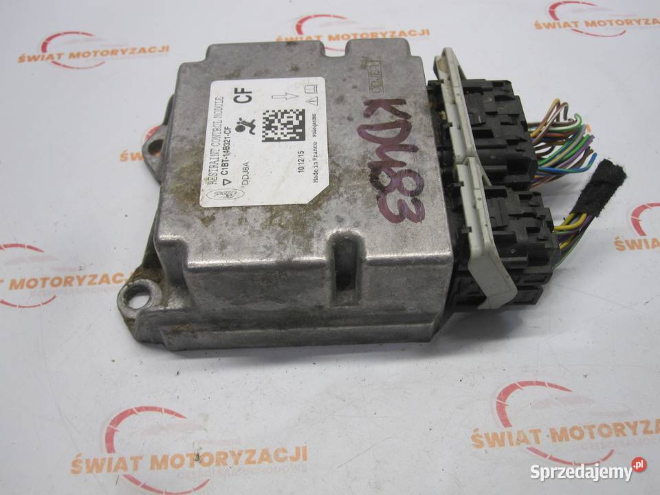 FORD FIESTA MK VII moduł AIRBAG C1BT14B321CF Kielce sprzedam