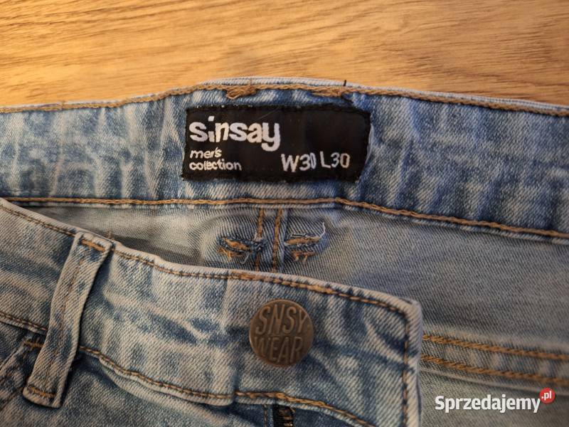 Nowe Jeansy męskie skinny mazowieckie Warszawa