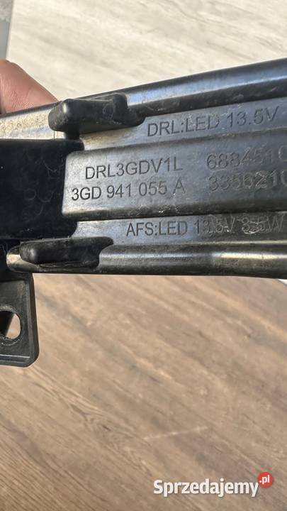 VW PASSAT B8 GTE HALOGEN DRL LEWY LAMPA osobowe Gorzów Wielkopolski