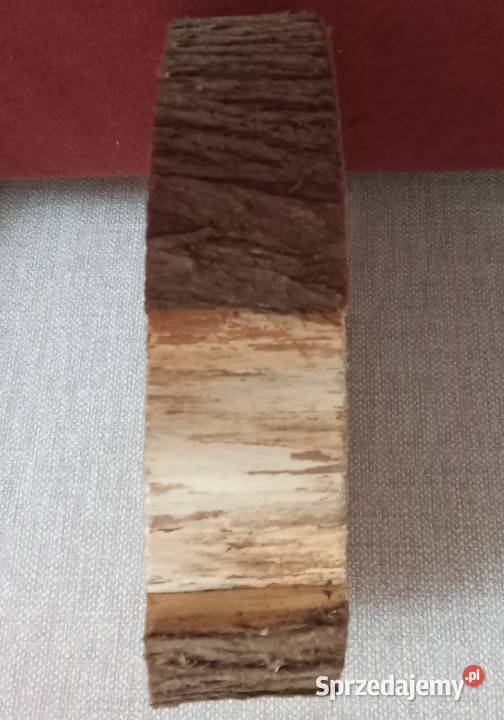 Duży krążek z naturalnego drewna Pozostałe