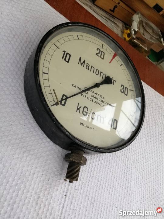 Manometr PRL Pleszew