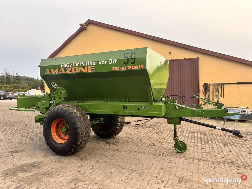 Rozsiewacz Siewnik wapna Amazone ZGB 7001 taśma sprzedam