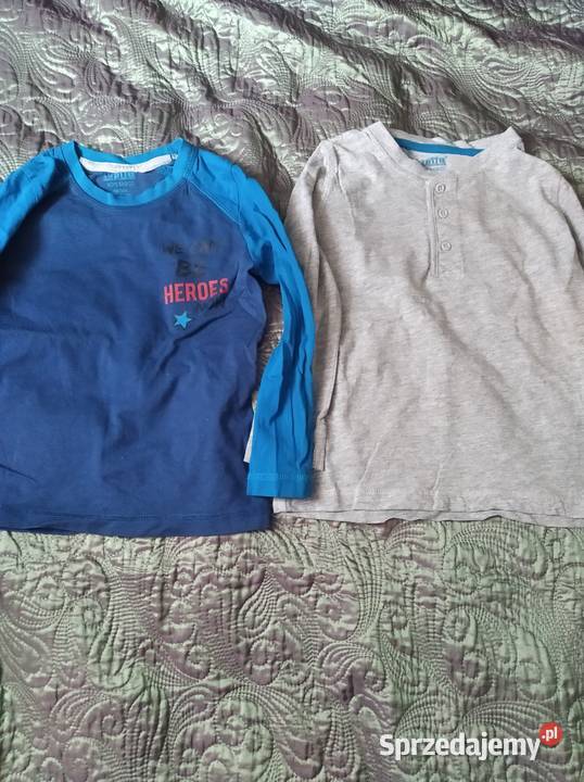 Zestaw 5 sztuk bluzek chłopięcych Świętajno