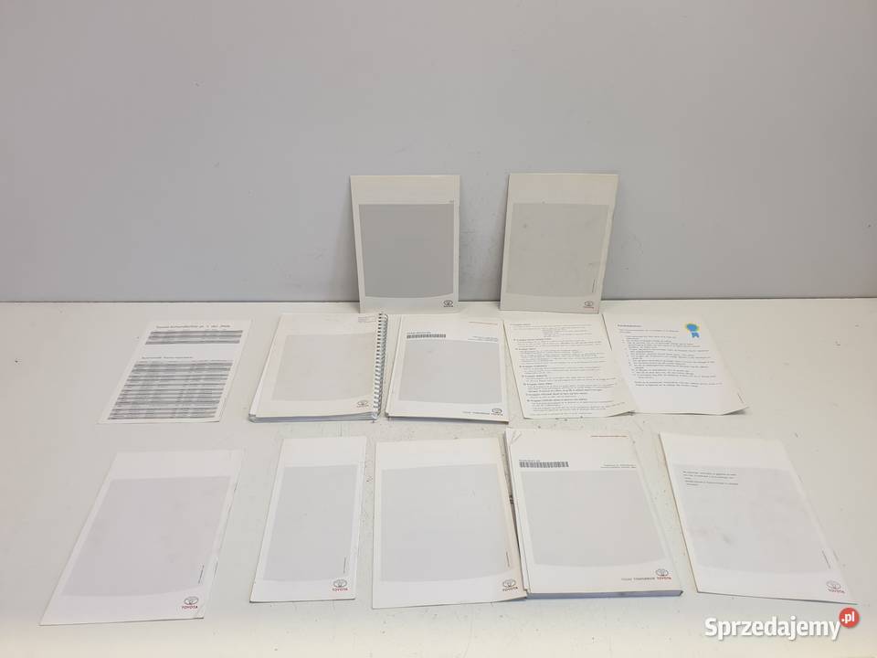 Corolla Verso II INSTRUKCJA Obsługi Książka Chełm