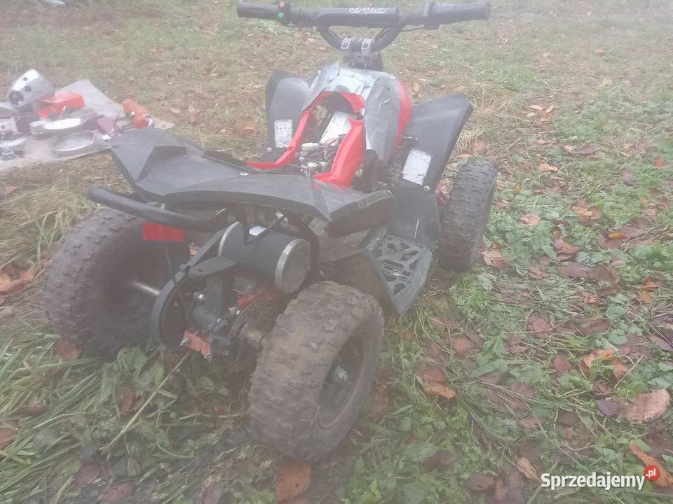 Mini quad elektryczny zabawka na akumulator Brzozówka