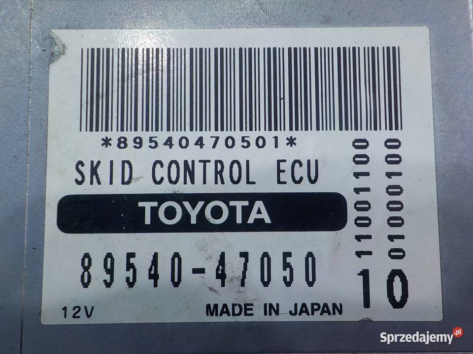 TOYOTA PRIUS II 15 VVTI 04r HB 5D sterownik osobowe Czujniki i sterowniki mazowieckie Suków