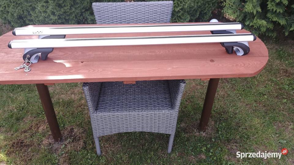 Bagażnik dachowy uniwersalny aluminiowy bagażnik Majewo