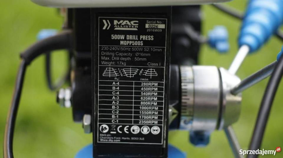 Wiertarka stołowa Bielsko-Biała