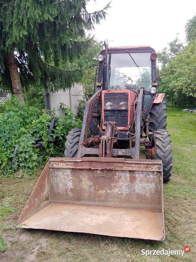 Tur MTZ 82 Belarus Pronar Dwusekcyjny Ladowacz Śmigiel