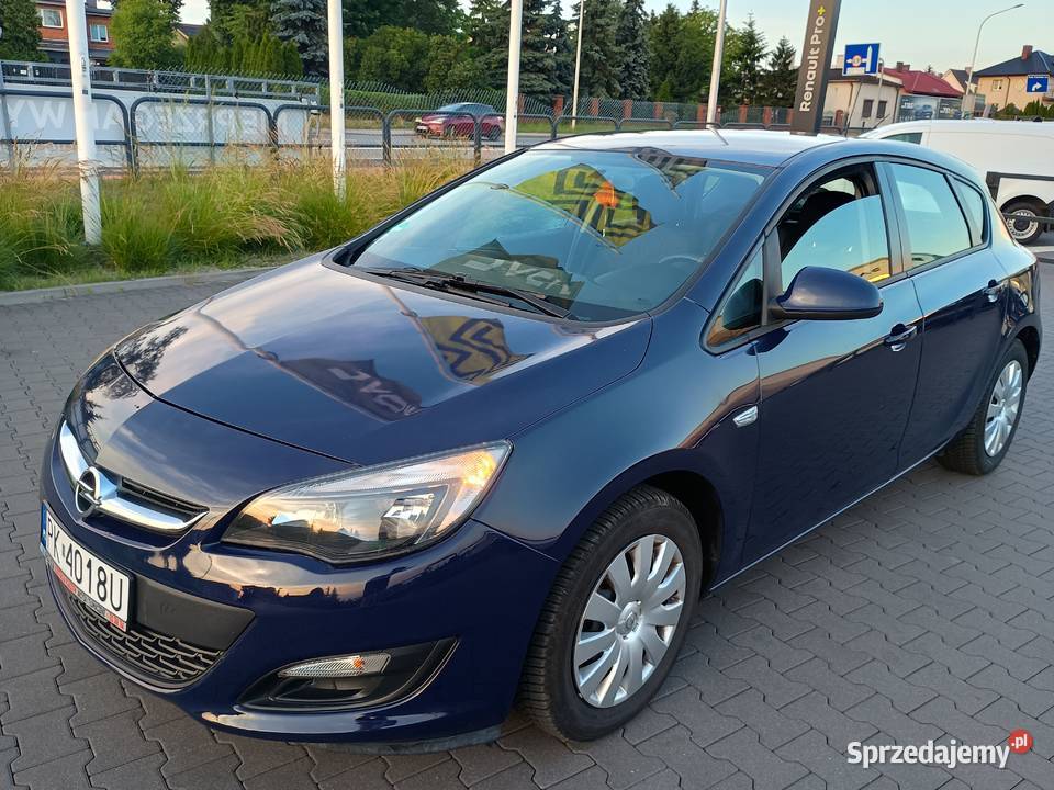 Opel Astra J 5drzwi z 201314r 14i benzyna 62000 Kalisz