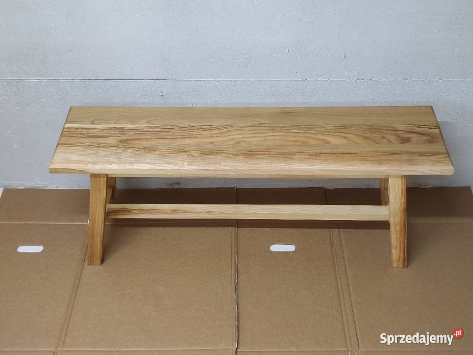 Ławeczka tyczka drewniana Zduńska Wola