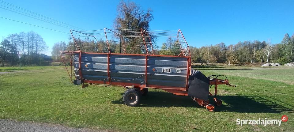 Przyczepa samozbierająca dmuchawa garażowane Nadzieja