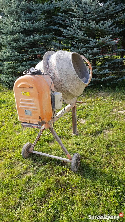 BETONIARKA 80L 230V 230V Elektryczne Wola Karczewska sprzedam