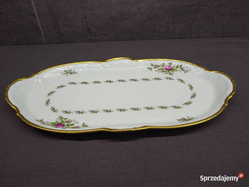 Półmisek królewski Rosenthal Moosrose 36 Kalisz