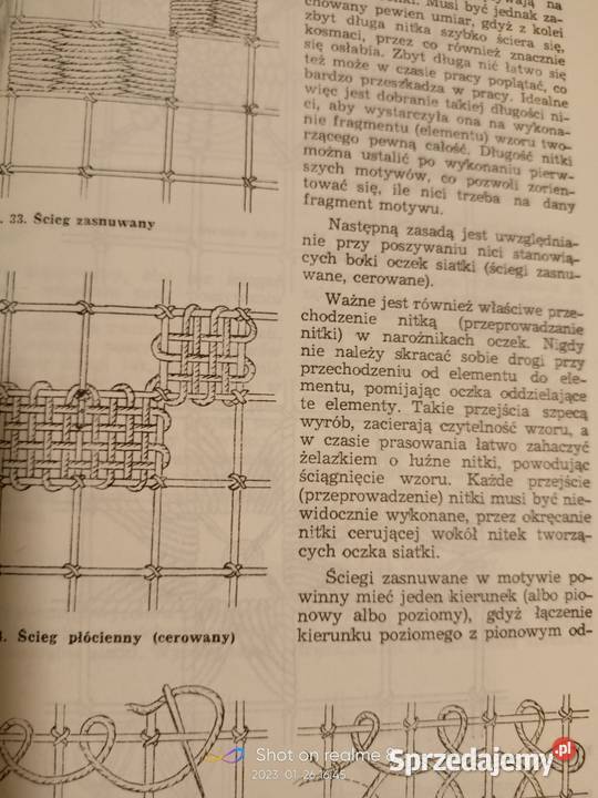 Koronkarstwo Steczek książki Warszawa księgarnia Rok wydania 1980 mazowieckie