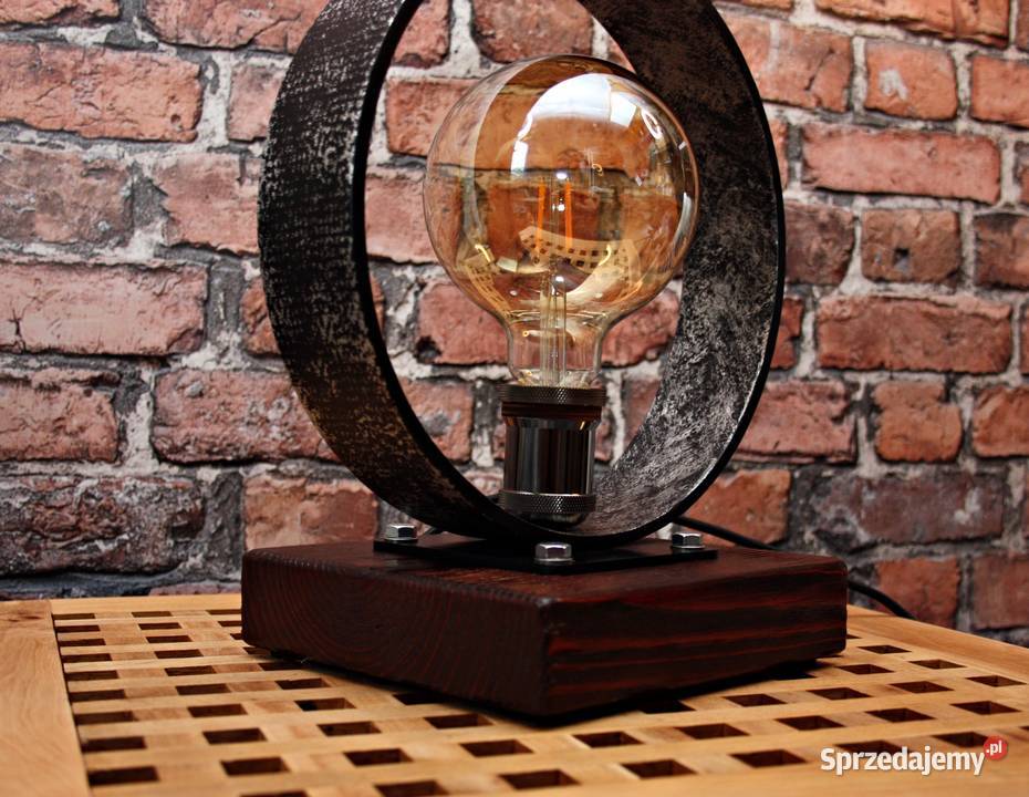 Lampa Industrial Loft Scrap Metal Art Patyna Dębica