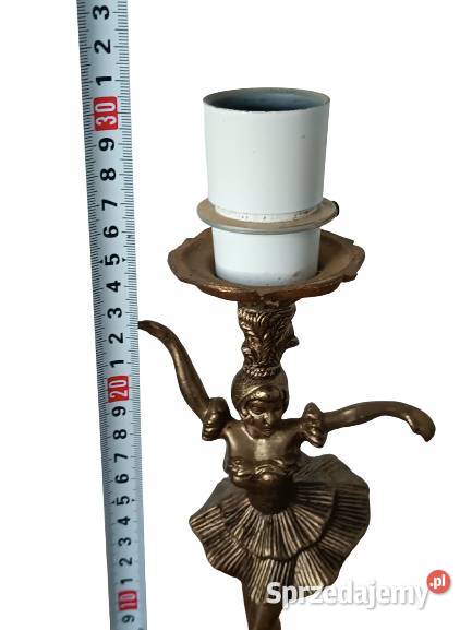 Mosiężna lampa dekoracyjna Rzeszów